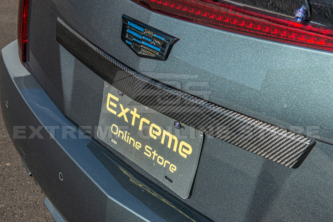 2009-15 Cadillac CTS-V Sedan DRY Carbon Fiber Trunk Insert