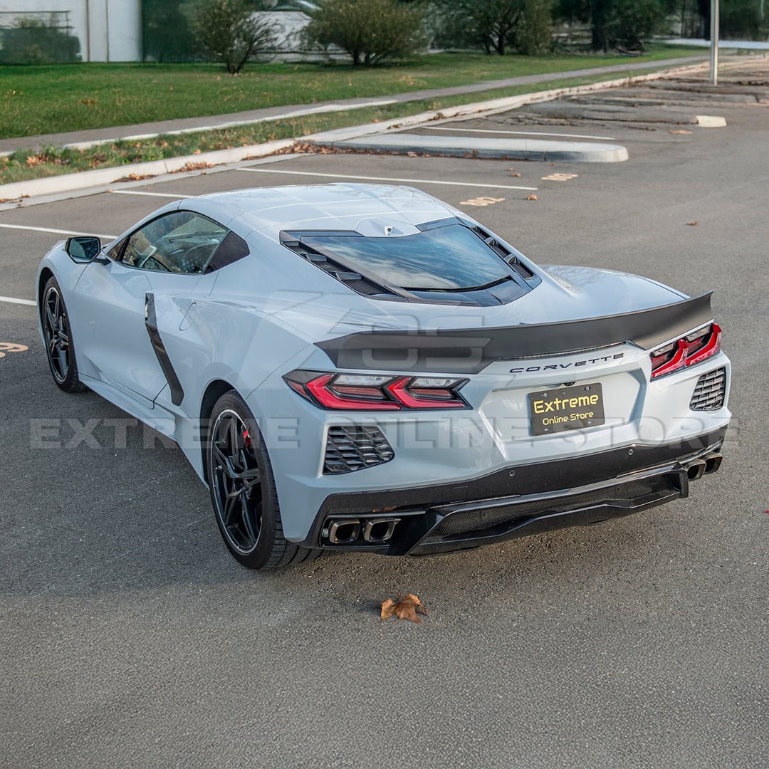 Ducktail Package Corvette C8 Stingray Rear Trunk Spoiler