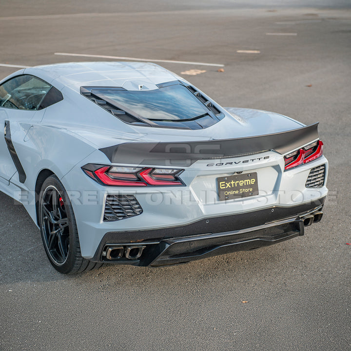 Ducktail Package Corvette C8 Stingray Rear Trunk Spoiler