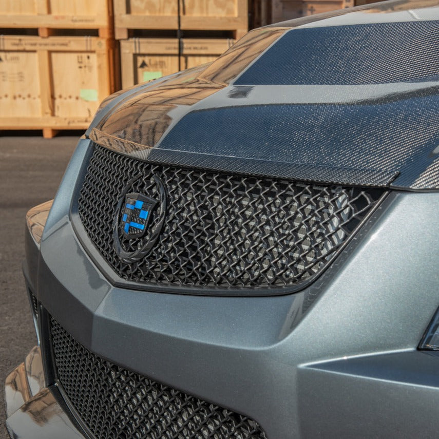 2009-15 Cadillac CTS-V DRY Carbon Fiber Front Hood Trim