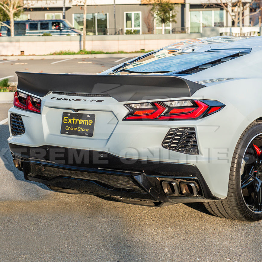 Ducktail Package Corvette C8 Stingray Rear Trunk Spoiler