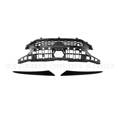 2022-24 Honda Civic Sedan Type-R Style Front Bumper Grille Cover