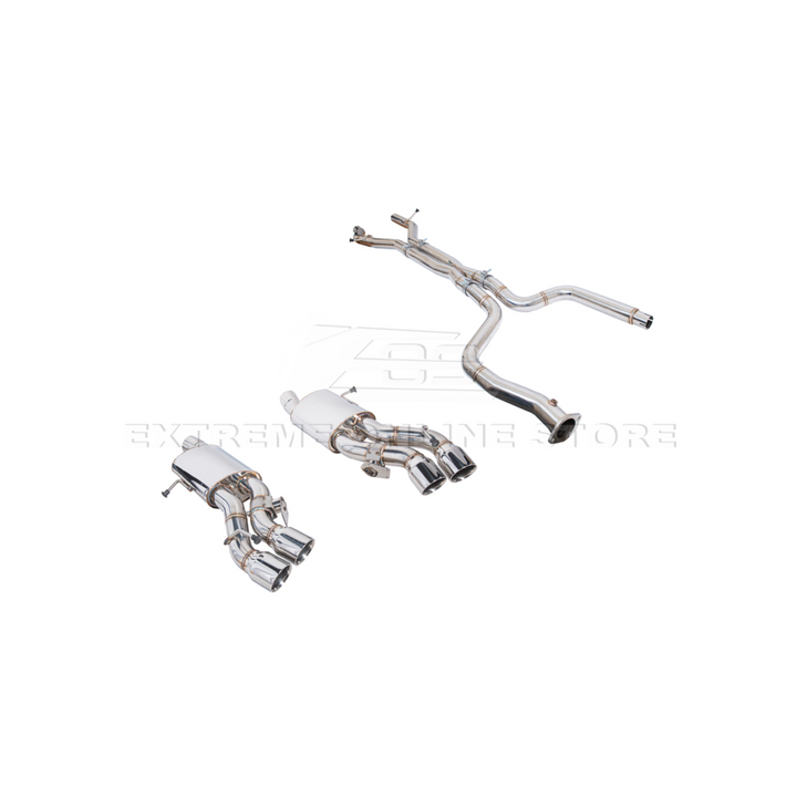 2016-2019 Cadillac CTS-V Muffler Resonated Cat Back Exhaust