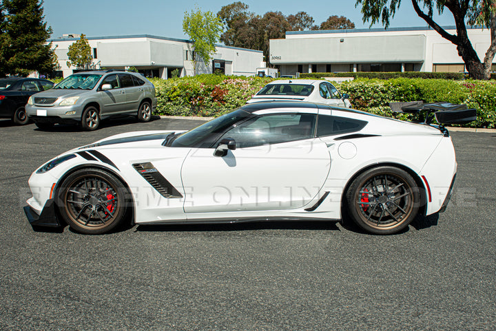 Corvette C7 Z06 DRY CARBON FIBER Rear Quarter Extension