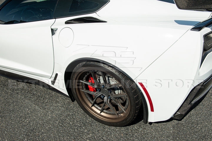 Corvette C7 Z06 DRY CARBON FIBER Rear Quarter Extension