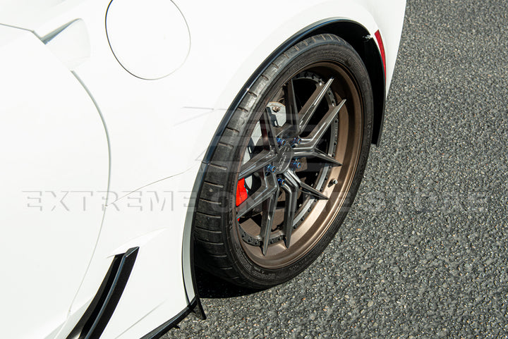 Corvette C7 Z06 DRY CARBON FIBER Rear Quarter Extension
