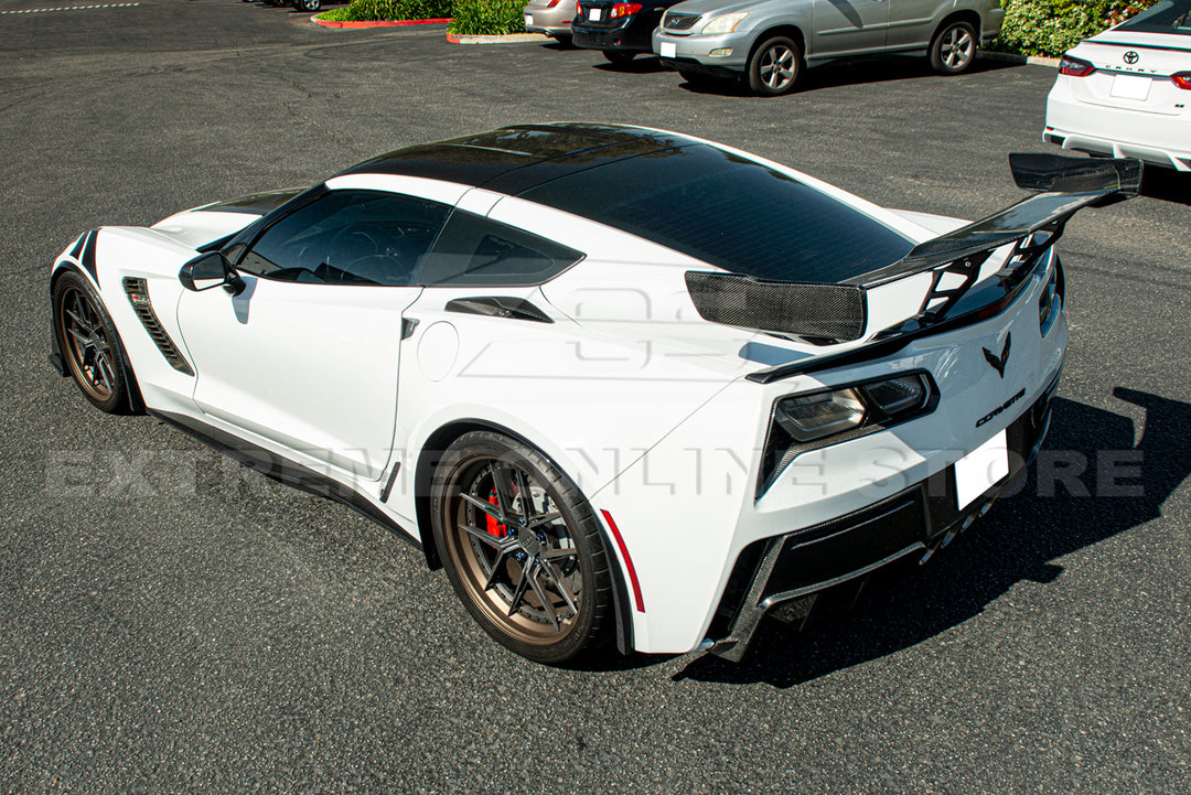 Corvette C7 Z06 DRY CARBON FIBER Rear Quarter Extension