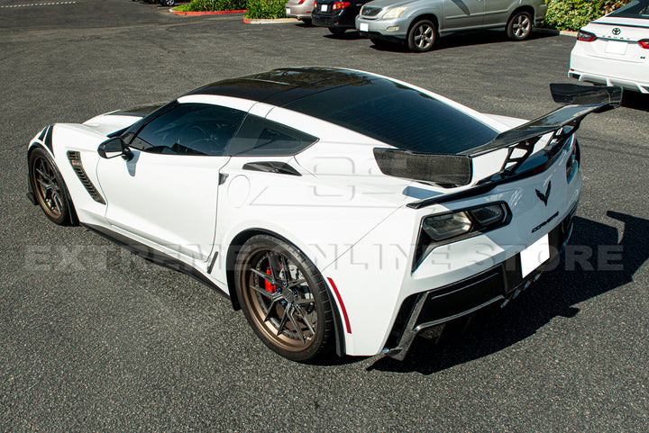 Corvette C7 Z06 DRY CARBON FIBER Rear Quarter Extension