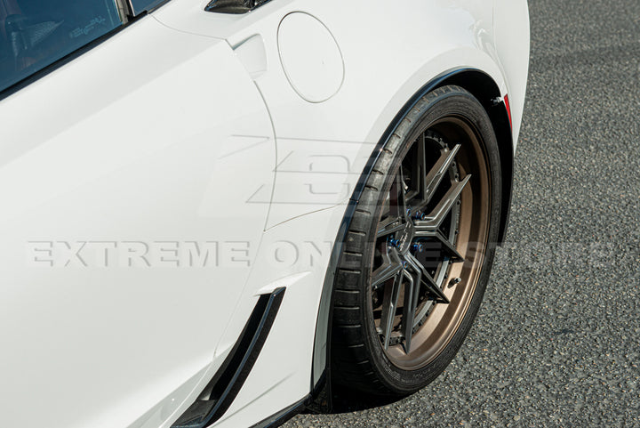 Corvette C7 Z06 DRY CARBON FIBER Rear Quarter Extension