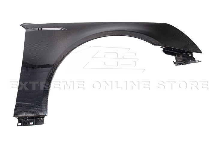 2009-15 Cadillac CTS-V Carbon Fiber Front Side Fender Trim Cover