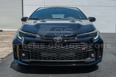 2020-Up GR Toyota Corolla Carbon Fiber Front Bumper Hol Grille