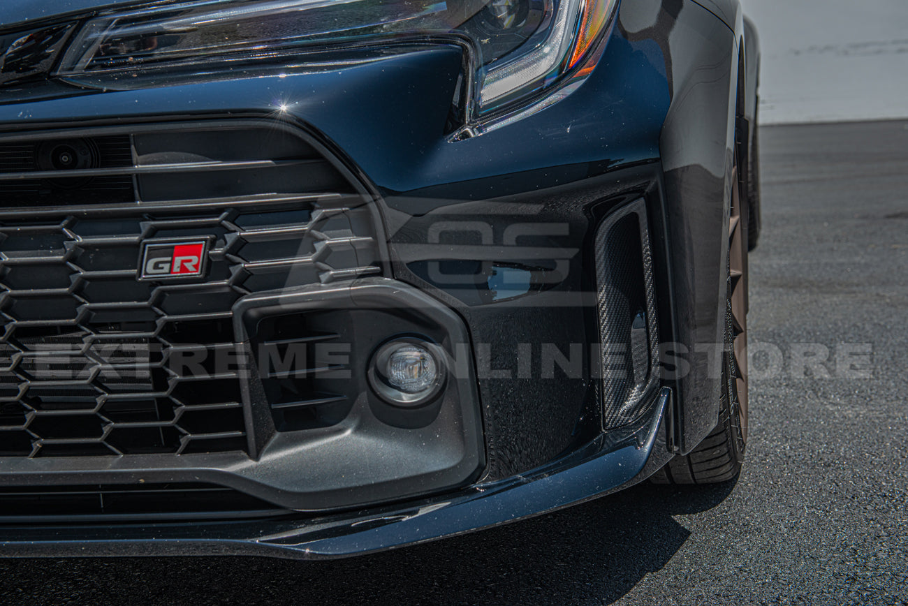 2020-Up GR Toyota Corolla Carbon Fiber Front Bumper Hol Grille