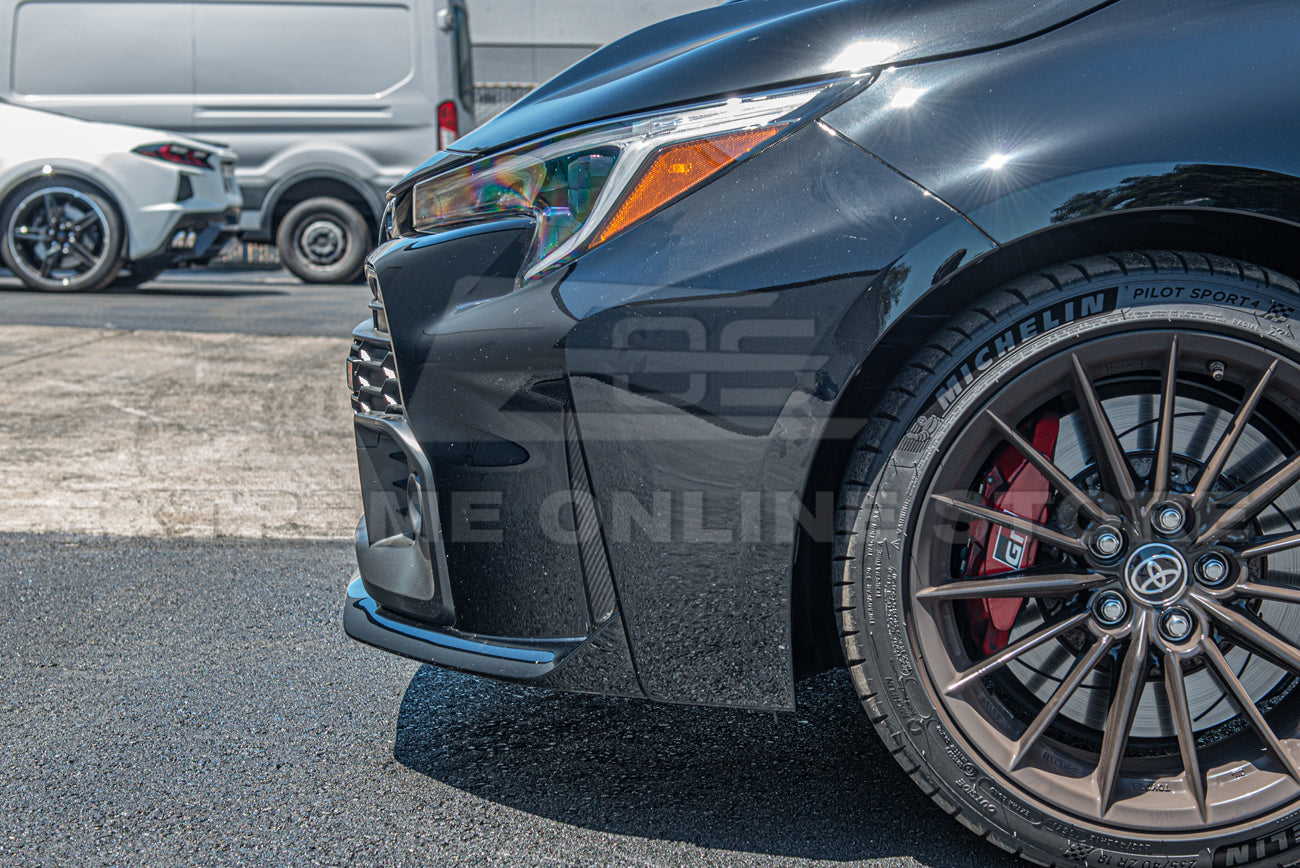 2023-Up GR Toyota Corolla Carbon Fiber Front Bumper Hol Grille