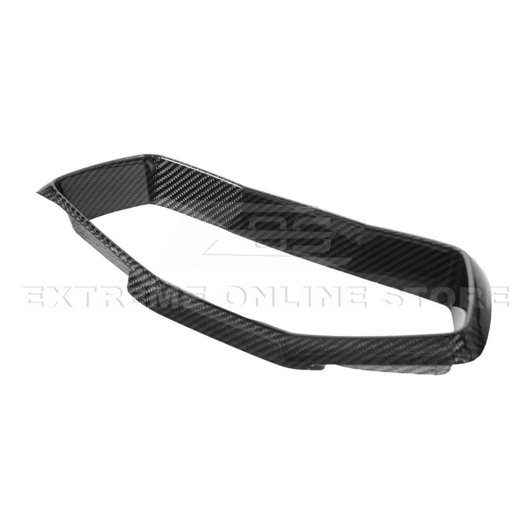 Corvette C8 DRY CARBON FIBER Gauge Cluster Cover