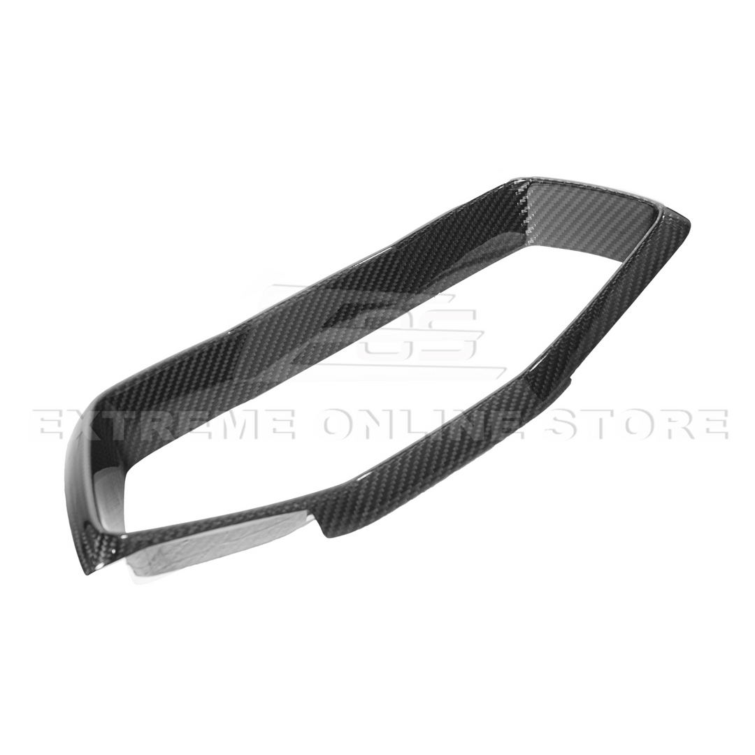 Corvette C8 DRY CARBON FIBER Gauge Cluster Cover