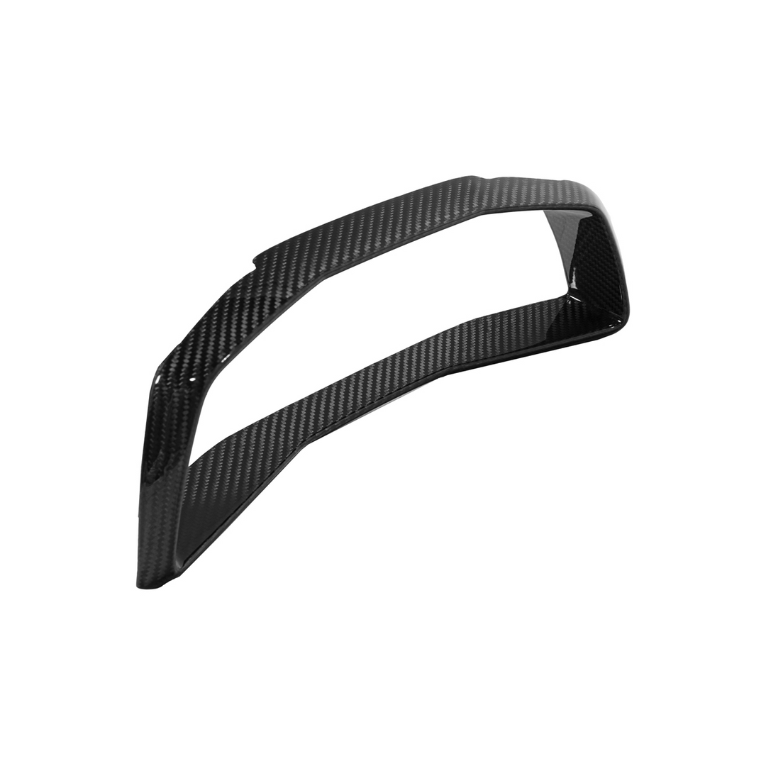 Corvette C8 DRY CARBON FIBER Gauge Cluster Cover