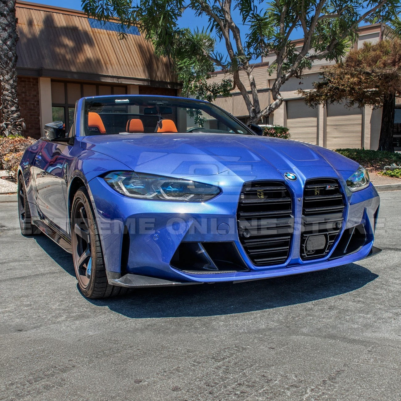 21-Up BMW G82 G83 M4 Carbon Fiber Extended Front Side Splitter