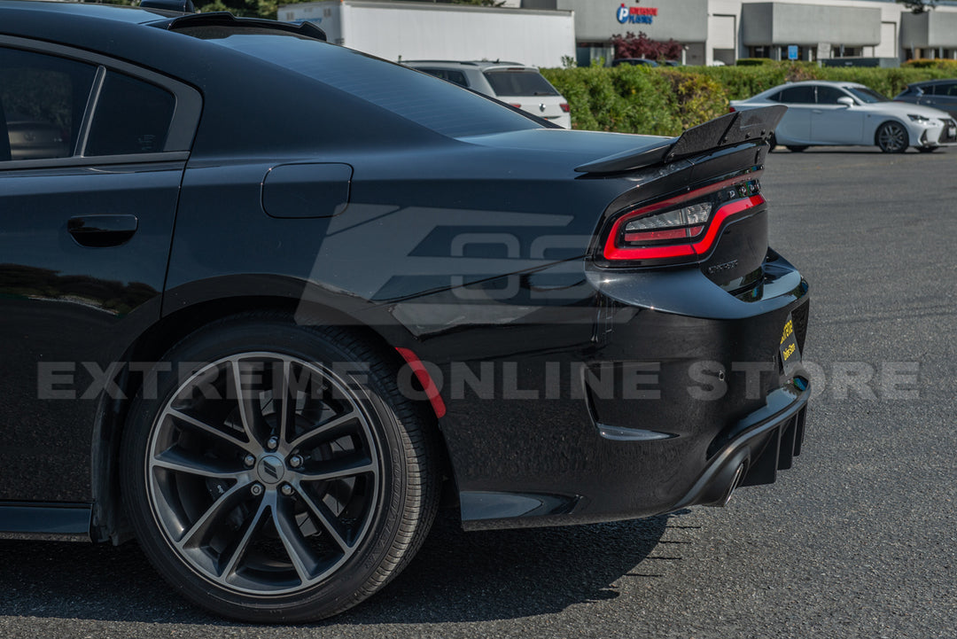 2015-Up Dodge Charger Rear Spoiler Wickerbill Flap Insert