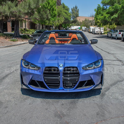 21-Up BMW G82 G83 M4 Carbon Fiber Front Side Splitter