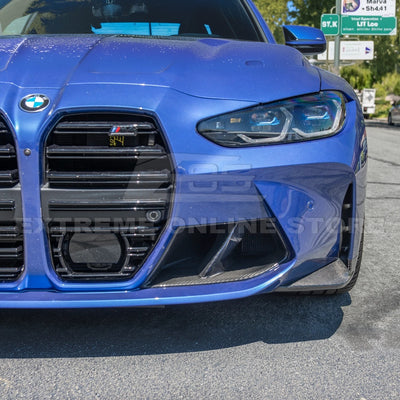 21-Up BMW G82 G83 M4 Carbon Fiber Front Side Splitter