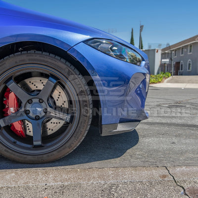 21-Up BMW G82 G83 M4 Carbon Fiber Front Side Splitter