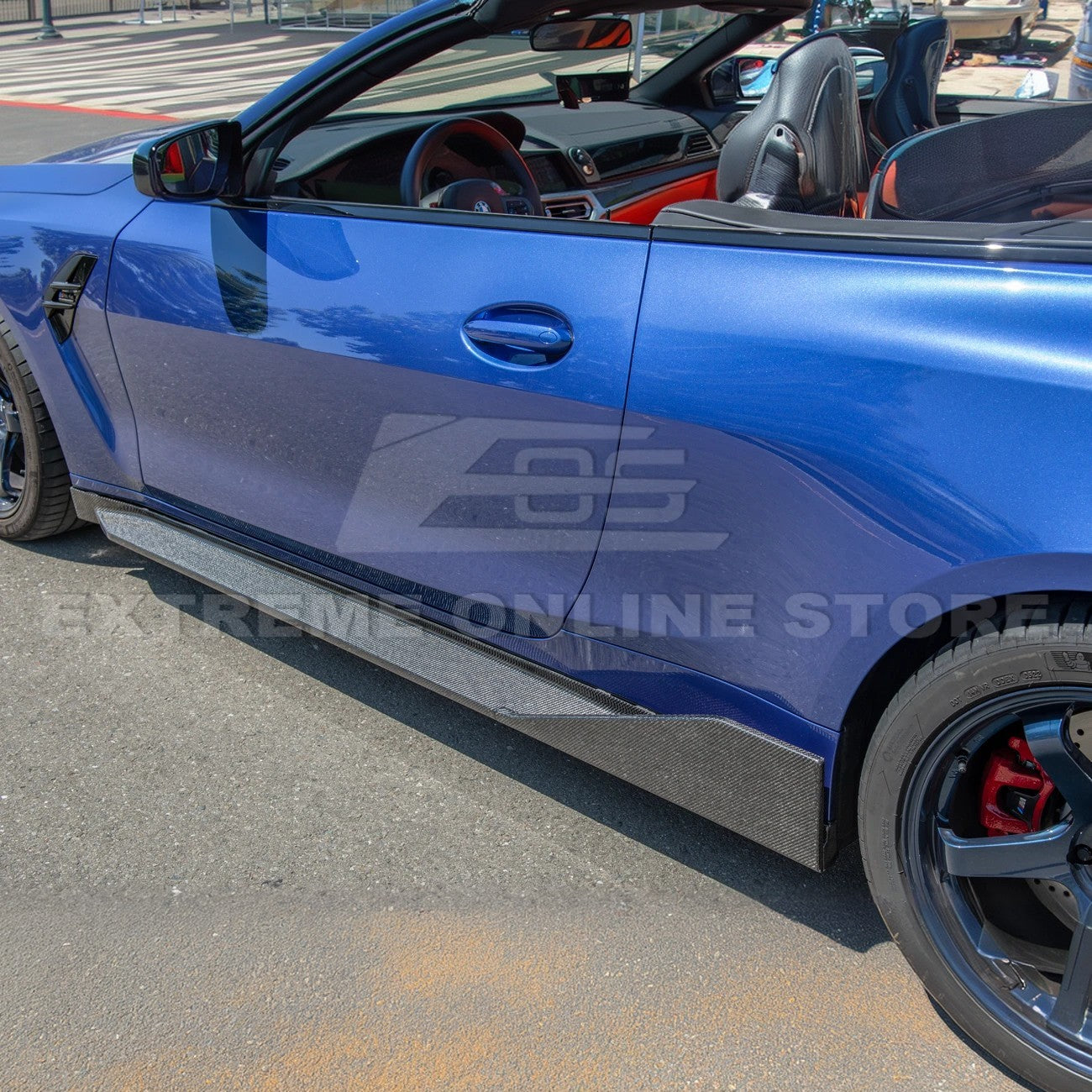 2021-Up BMW G82 G83 M4 M-Performance Carbon Fiber Side Skirts