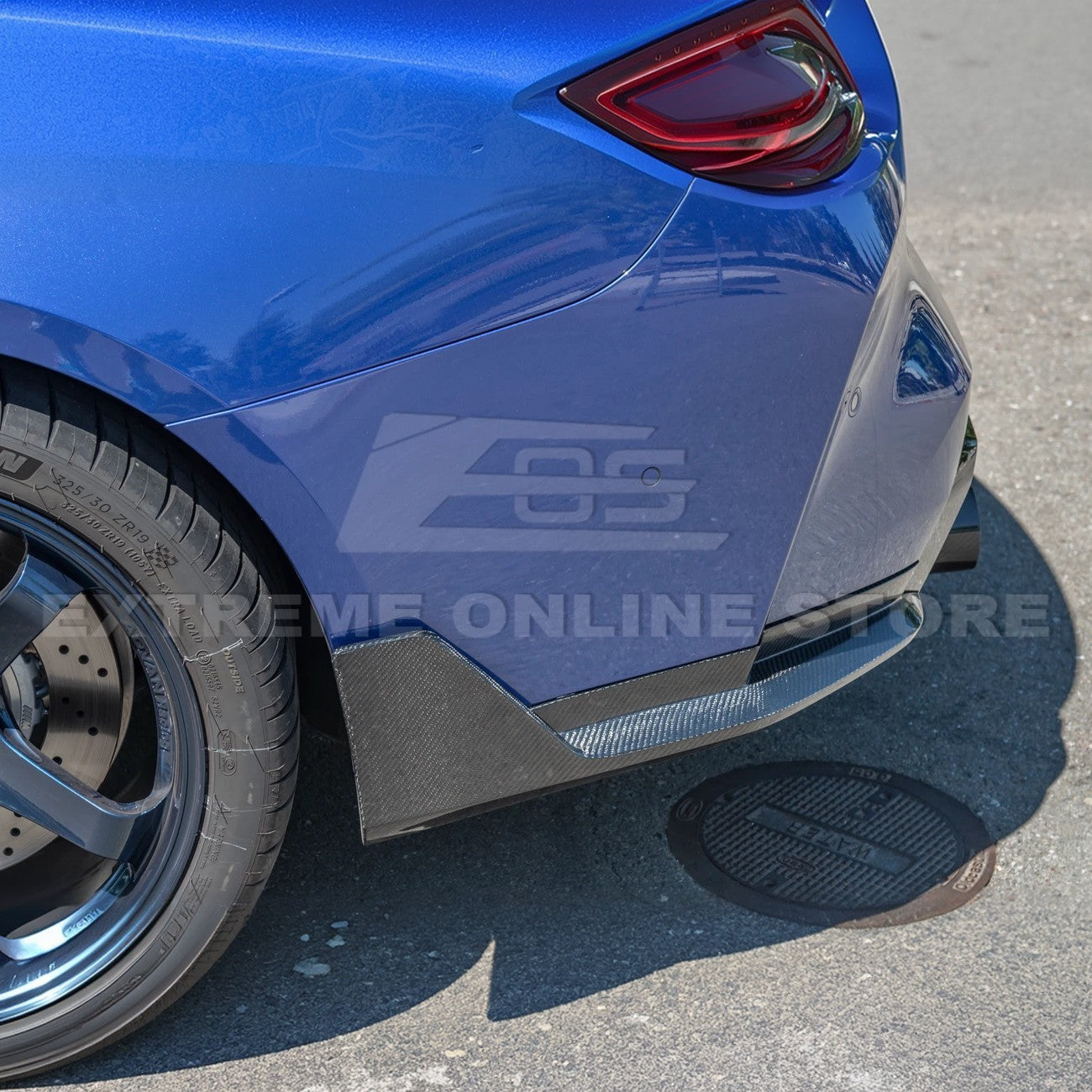 2021-Up BMW G82 G83 M4 M-Performance Rear Apron Lip Splitter