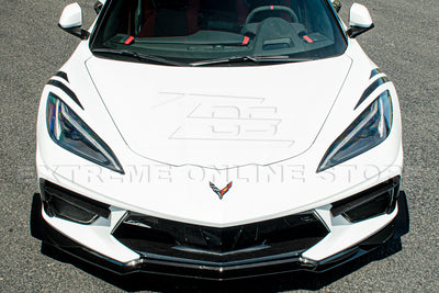 Corvette C8 Z06 Z07 Performance Front Lip & Canards