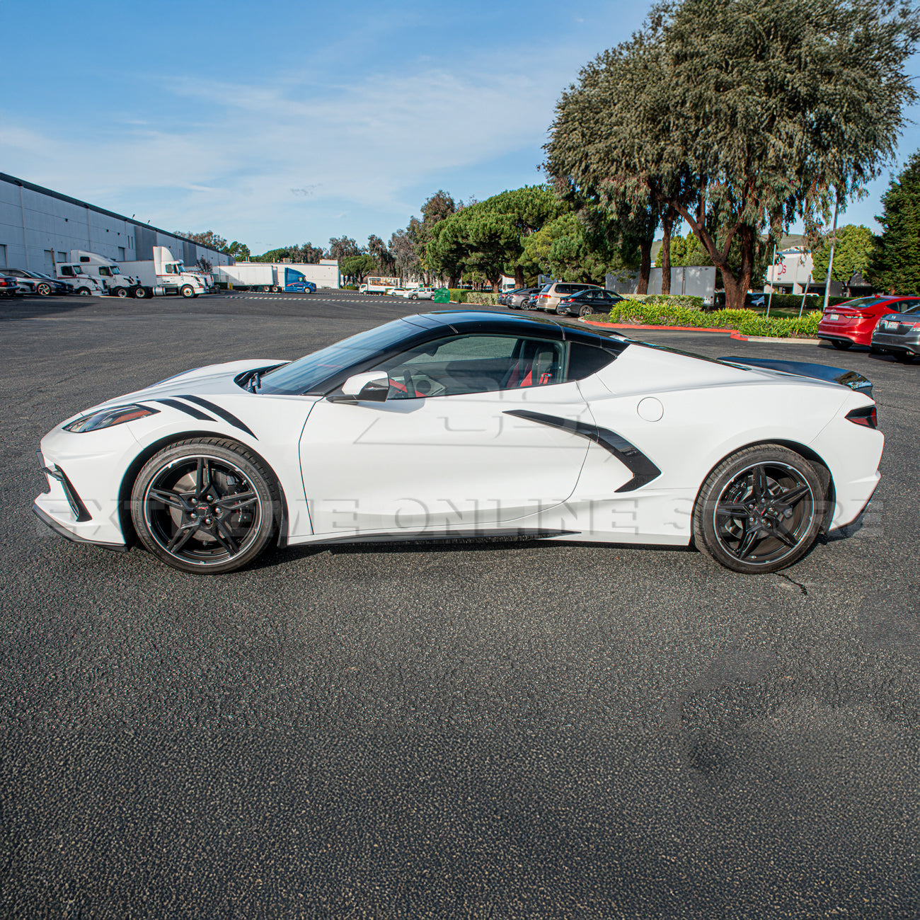 Chevrolet Corvette C8 Z51 Package Side Skirts