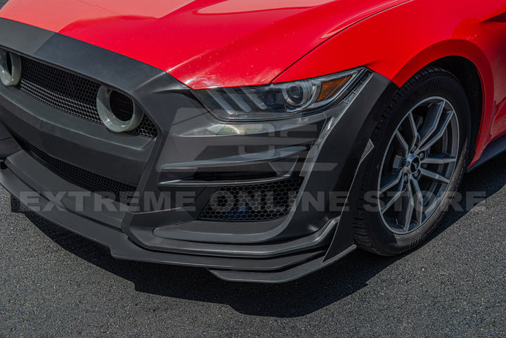 2015-17 Ford Mustang GT500 Conversion Front Bumper Kit (W/LED Grille)