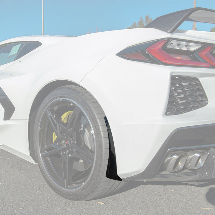 Corvette C8 Stingray XL Extended Rear Splash Guard