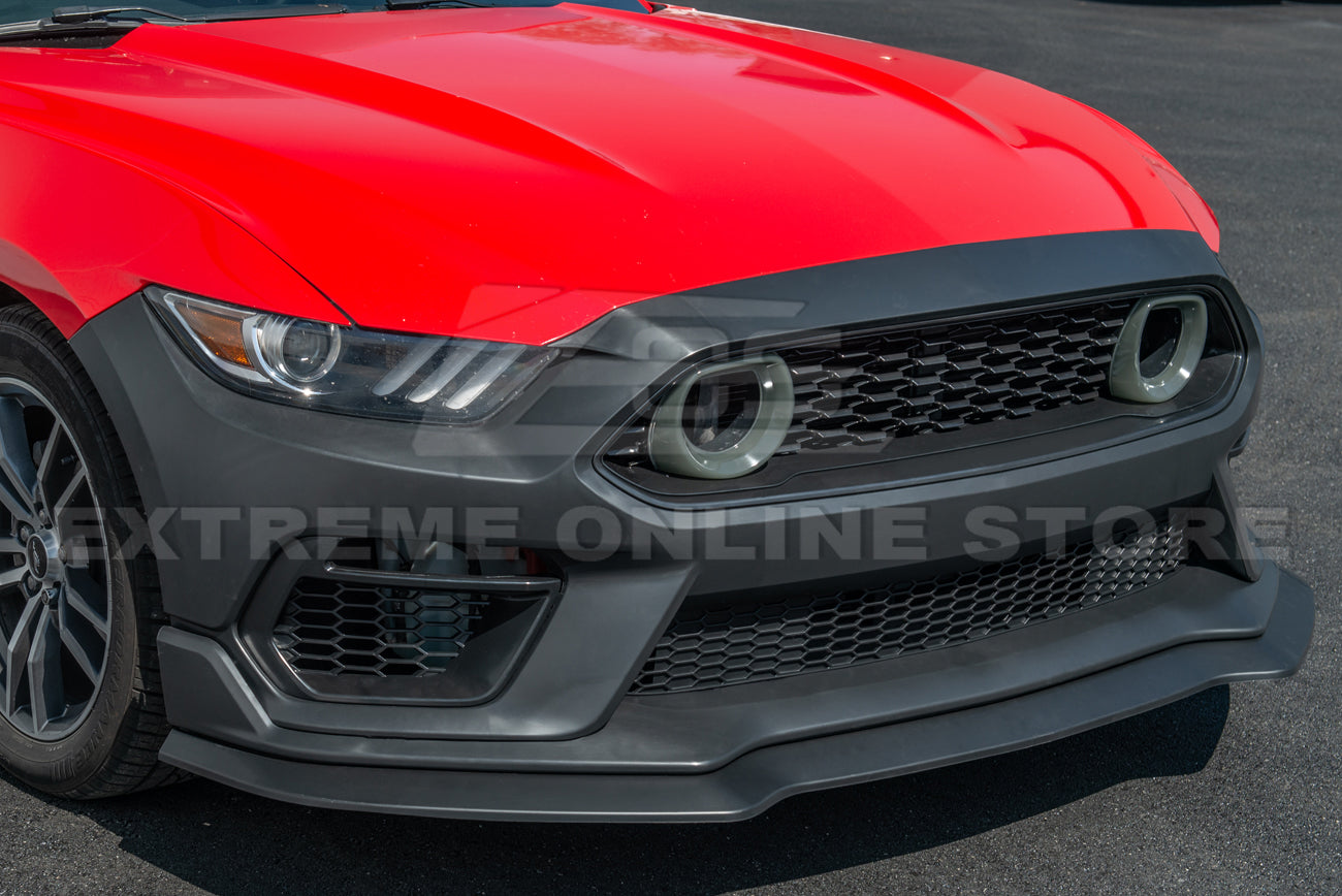 2015-17 Ford Mustang Mach 1 Conversion Front Bumper With LED Grille Kit