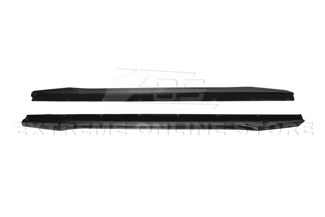 2020-24 Cadillac CT5-V Blackwing Package Style Carbon Front Lip &amp; Side Skirts