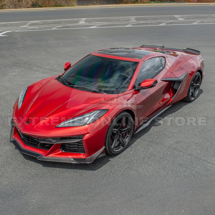 Chevrolet Corvette C8 Z06 DRY CARBON FIBER Front Grille Insert