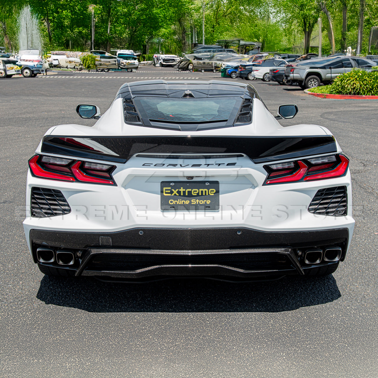 Chevrolet Corvette C8 Rear Ducktail Rear Spoiler