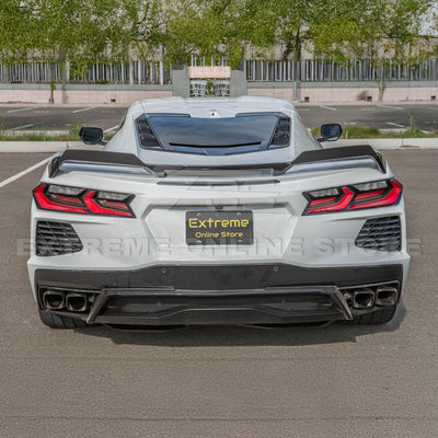 Corvette C8 Z51 Rear Spoiler Add-On Wicker Extension