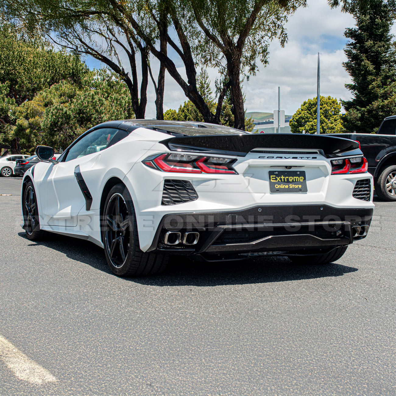 Chevrolet Corvette C8 Rear Ducktail Rear Spoiler