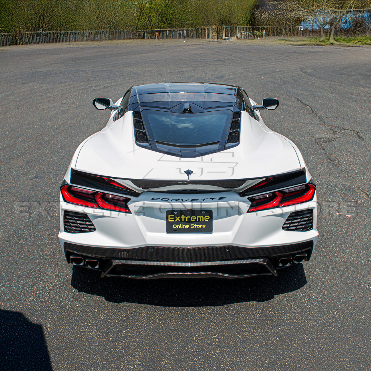 Chevrolet Corvette C8 Rear Ducktail Rear Spoiler