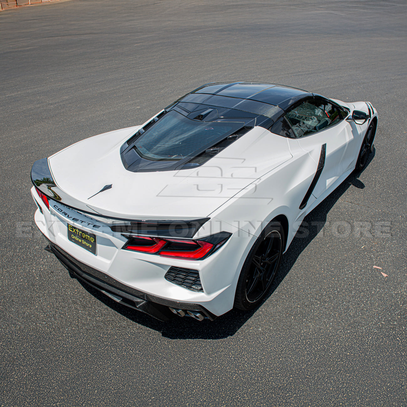 Chevrolet Corvette C8 Rear Ducktail Rear Spoiler