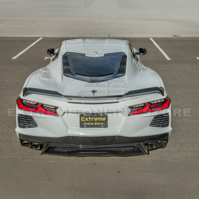 Corvette C8 Z51 Rear Spoiler Add-On Wicker Extension