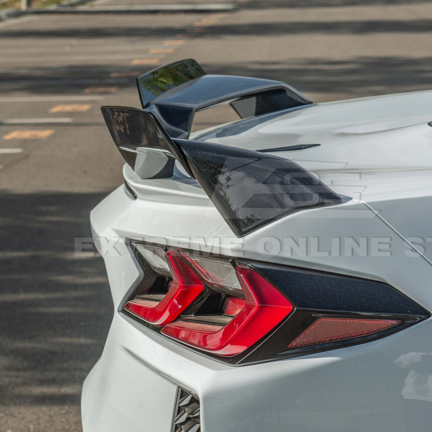 Corvette C8 Z51 Rear Spoiler Add-On Wicker Extension