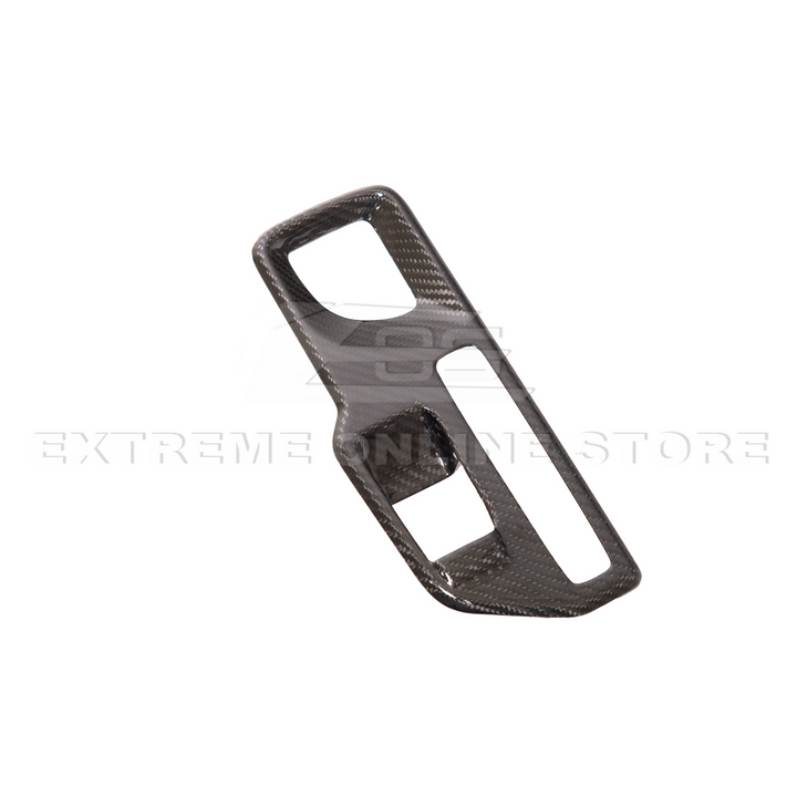 2020-Up Toyota Supra Carbon Fiber Center Gear Shift Box Cover