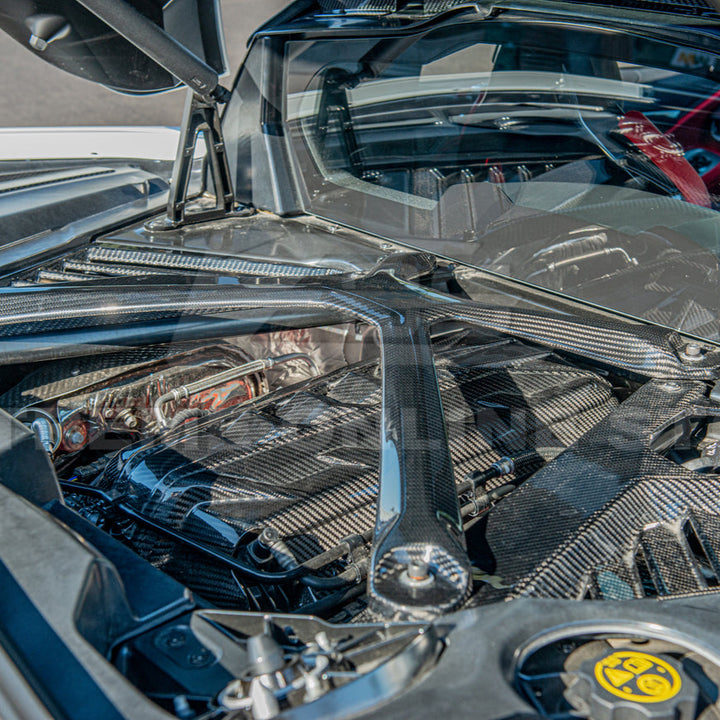 Chevrolet Corvette C8 DRY CARBON FIBER X-Brace