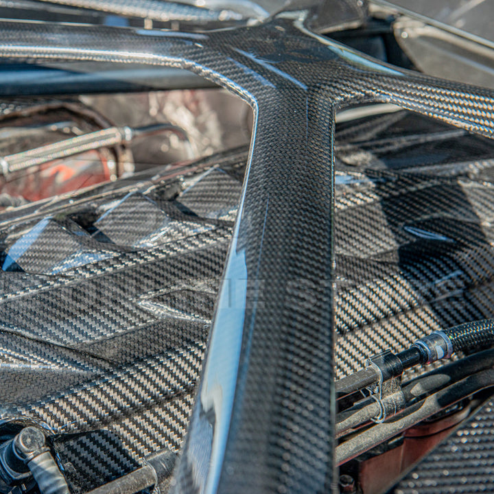 Chevrolet Corvette C8 DRY CARBON FIBER X-Brace