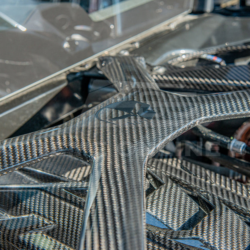 Chevrolet Corvette C8 DRY CARBON FIBER X-Brace