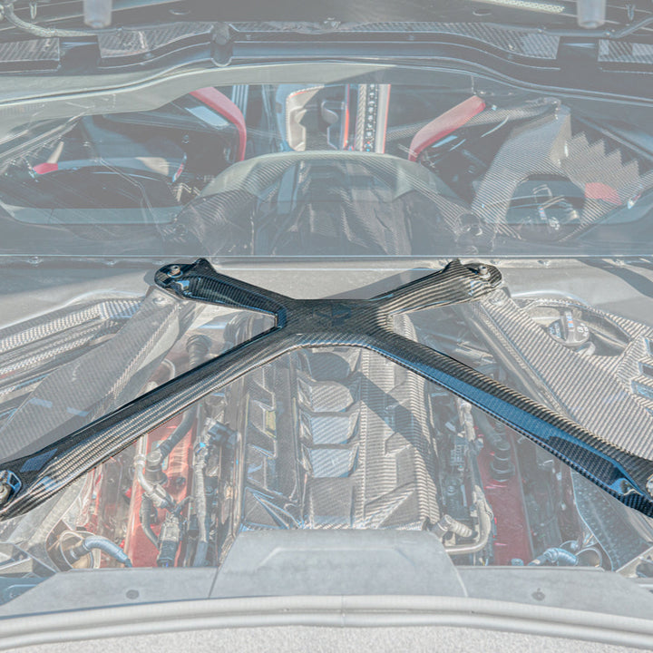 Chevrolet Corvette C8 DRY CARBON FIBER X-Brace