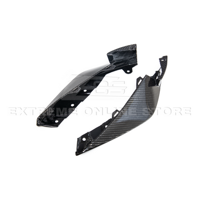 21-Up BMW G82 G83 M4 Carbon Fiber Front Side Splitter