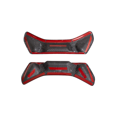 2020-Up Toyota Supra Carbon Fiber Seat Chrome Delete Cover