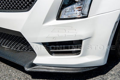 2016-19 Cadillac ATS-V Carbon Fiber Front Grille Accent Bezel Insert