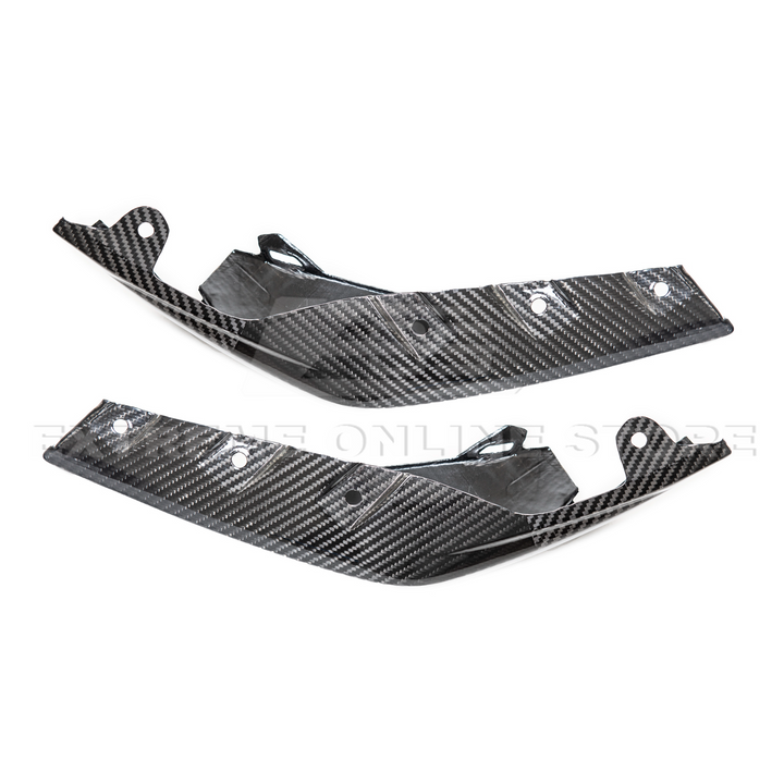 21-Up BMW G82 G83 M4 Carbon Fiber Front Side Splitter